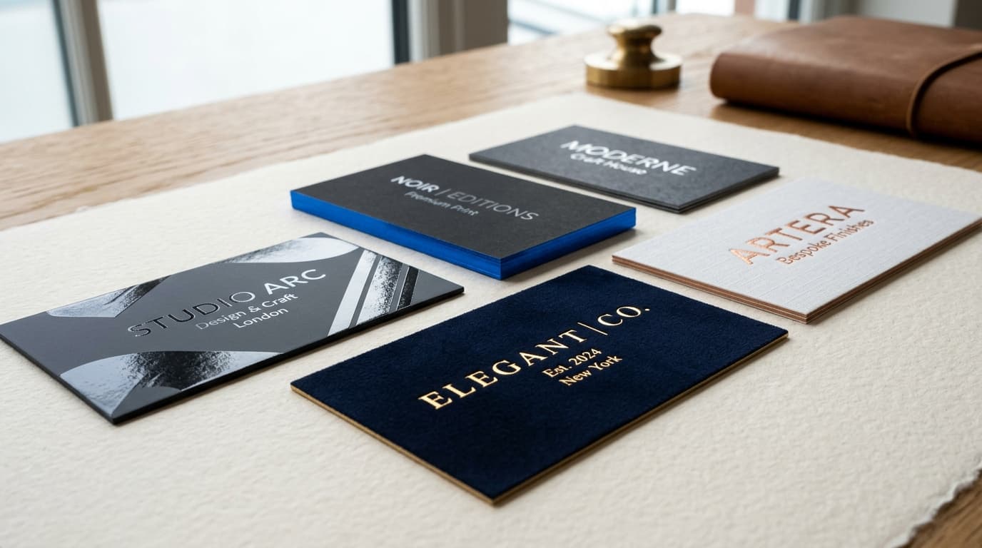 Tactile Luxury Visiting Cards